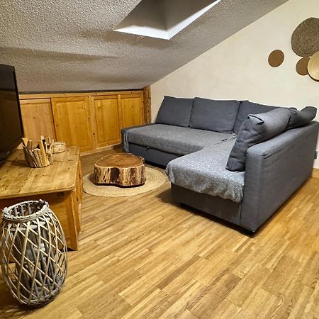 Joli appartement type chalet : balcon et belle vue Abondance Extérieur photo