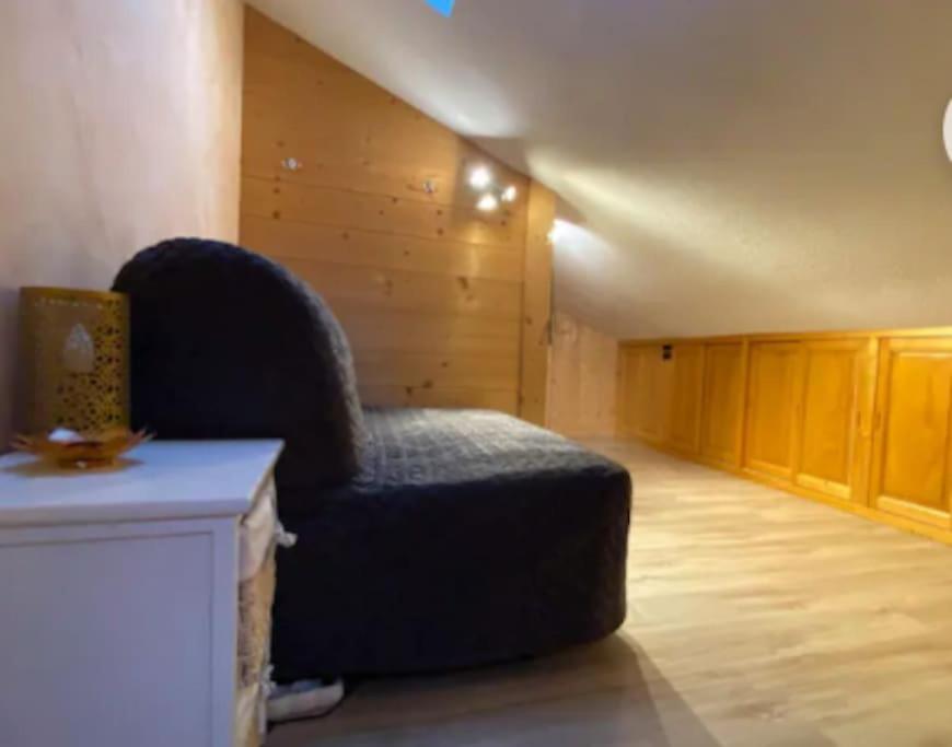 Joli appartement type chalet : balcon et belle vue Abondance Extérieur photo