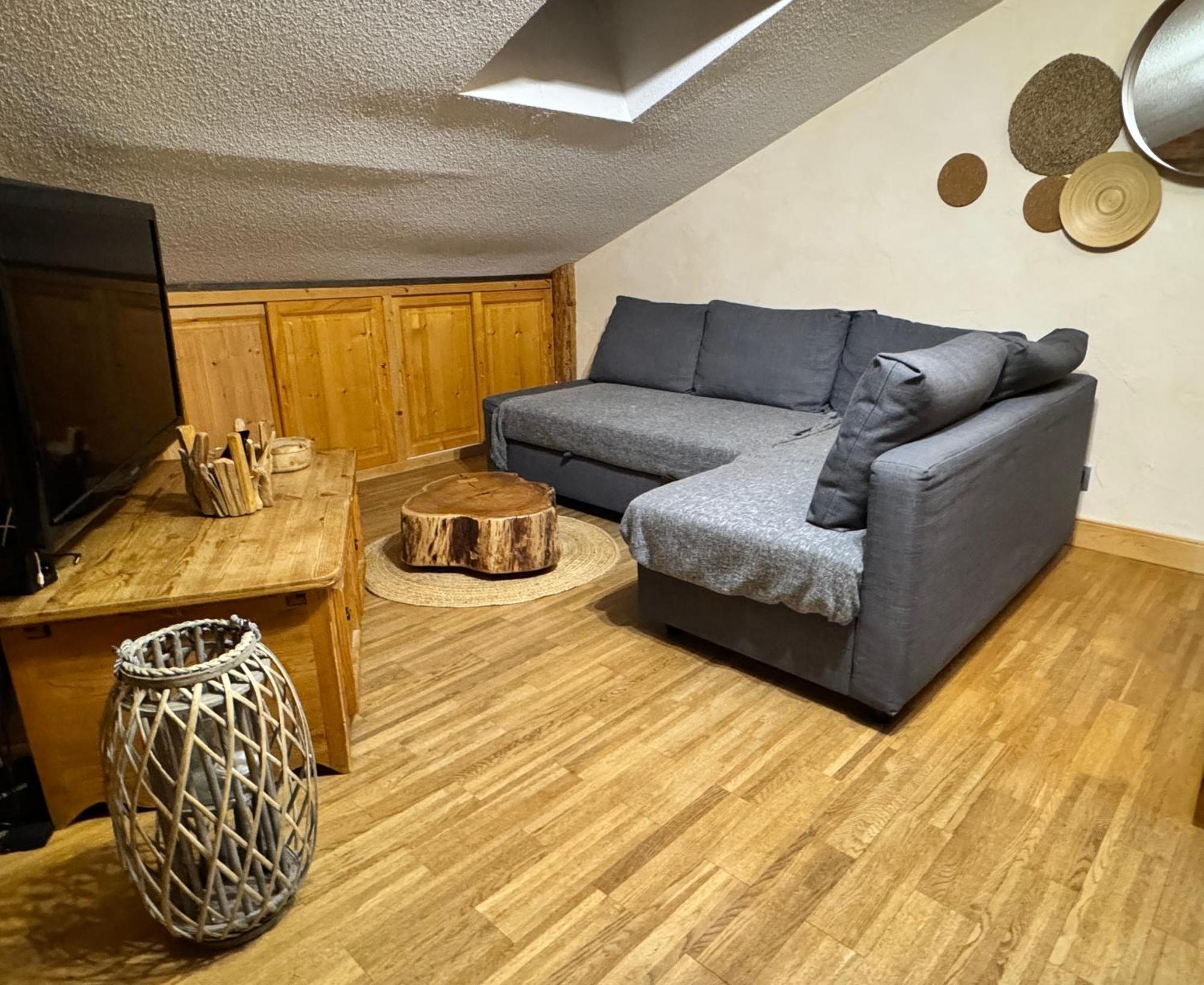 Joli appartement type chalet : balcon et belle vue Abondance Extérieur photo